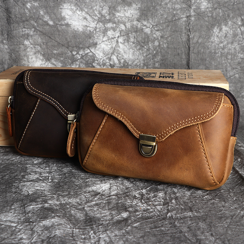 กระเป๋าคาดเอวหนังแท้สำหรับผู้ช - Leatherwork Designs บทวิจารณ์และราคา