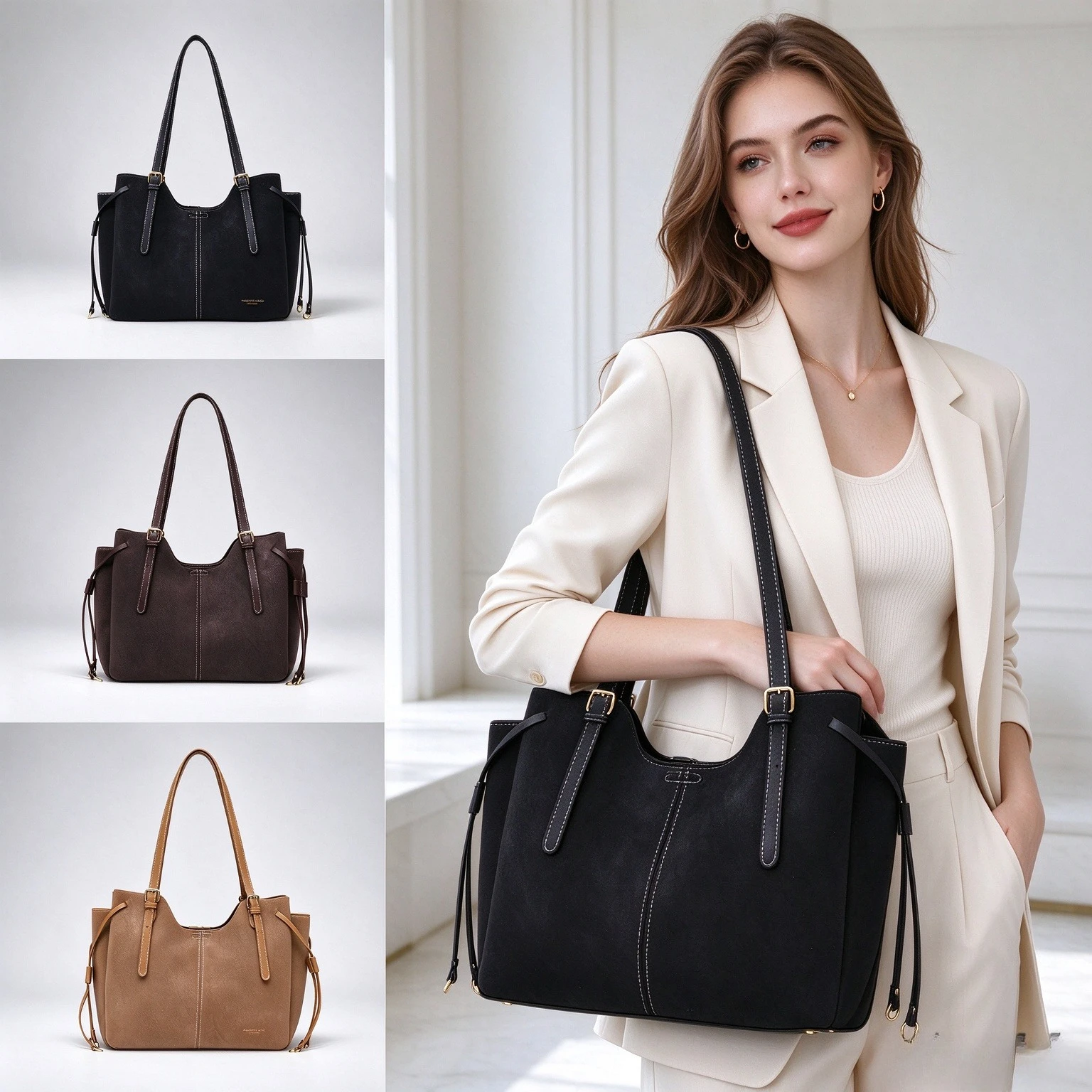 กระเป๋าโท้ทผู้หญิงหรูหรา ประดั - Leatherwork Designs บทวิจารณ์และราคา