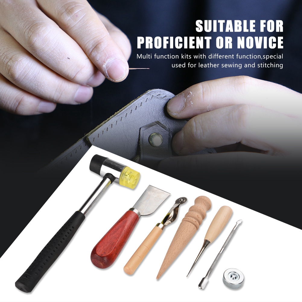 ชุดเครื่องมือทำหนัง 42 ชิ้น ชุ - Groover Stitching Tool บทวิจารณ์และราคา