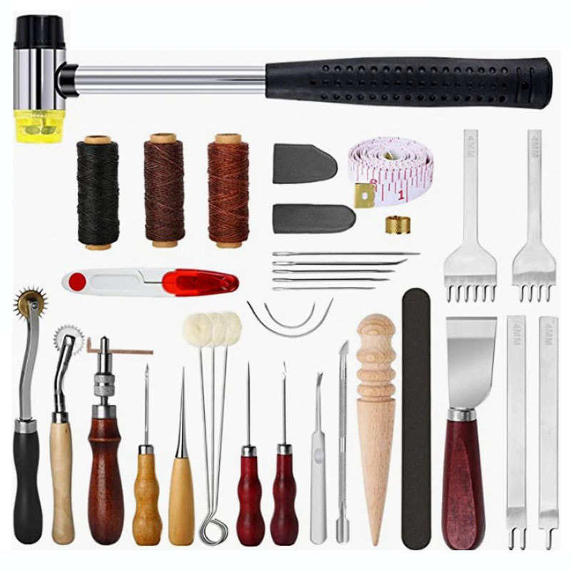 ชุดเครื่องมืองานหนัง ชุดซ่อมแซ - Groover Stitching Tool บทวิจารณ์และราคา